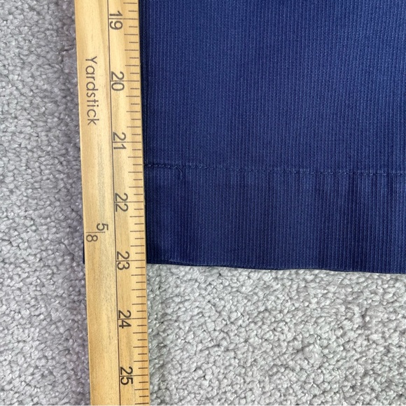 Lilly Pulitzer Palm Beach Fit Capri Pants Women’s 12 Navy Blue Straight Mid-Rise - Picture 11 of 13